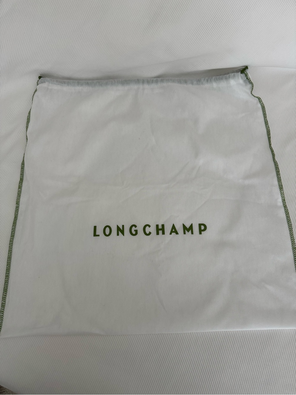 Longchamp Nude Beige Leather Tote with Silver Toggle - Picture 4 of 4